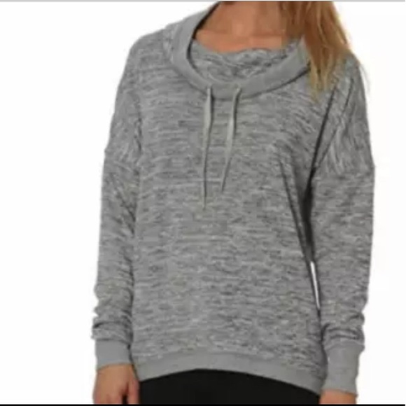 Gerry Tops - Gerry Long Sleeve Cowl Neck Gray Sweater Sz XL